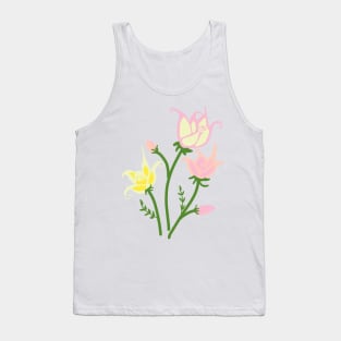 PALE PINK ROSES Tank Top